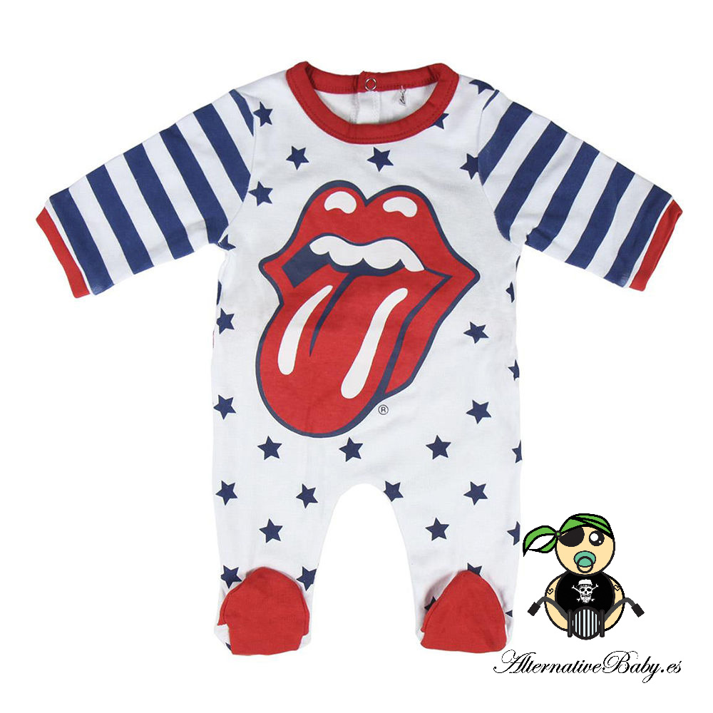 Artesanía Cerdá 2200004653 Pelele para bebés Rolling Stones 